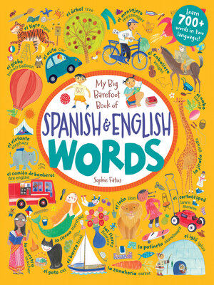cover image of My Big Barefoot Book of Spanish & English Words